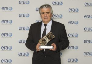 CityJet Executive Chairman Pat Byrne with the award