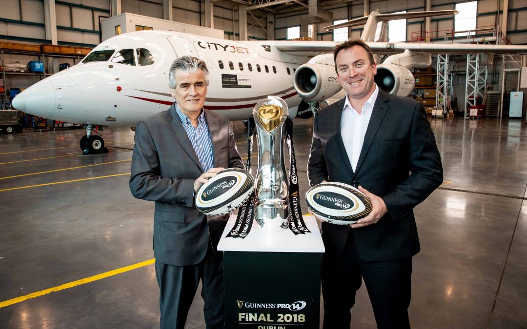 PRO14 Rugby names CityJet as the Official Airline Guinness Finals