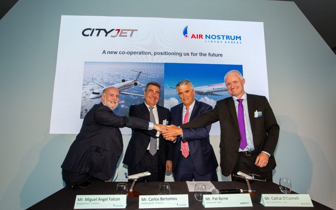 CityJet and Air Nostrum to create European regional air group